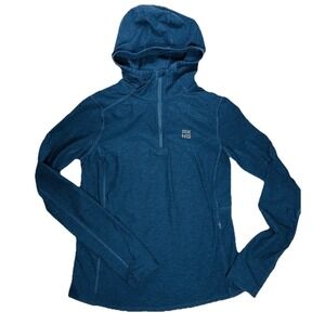 AKHG Alaskan Hardgear by DULUTH Pullover Hoodie Blue Size S Women's